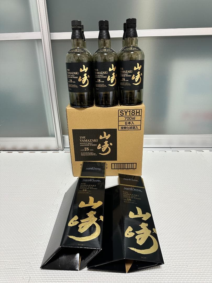 山崎18年 ウイスキー 【空瓶扱い】 値下げ！サントリー 山崎18年 700ml