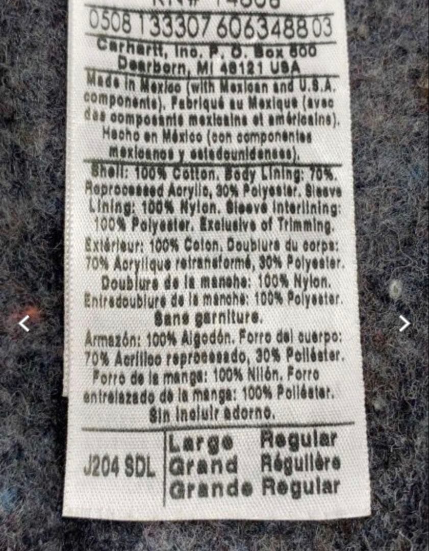 Carhartt ベージュ ジャケット Lサイズ