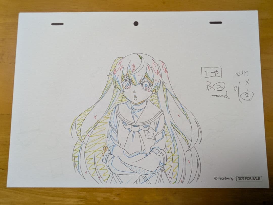 グリザイア 限定抽選特典 複製原画 クリアファイル ファントムトリガー