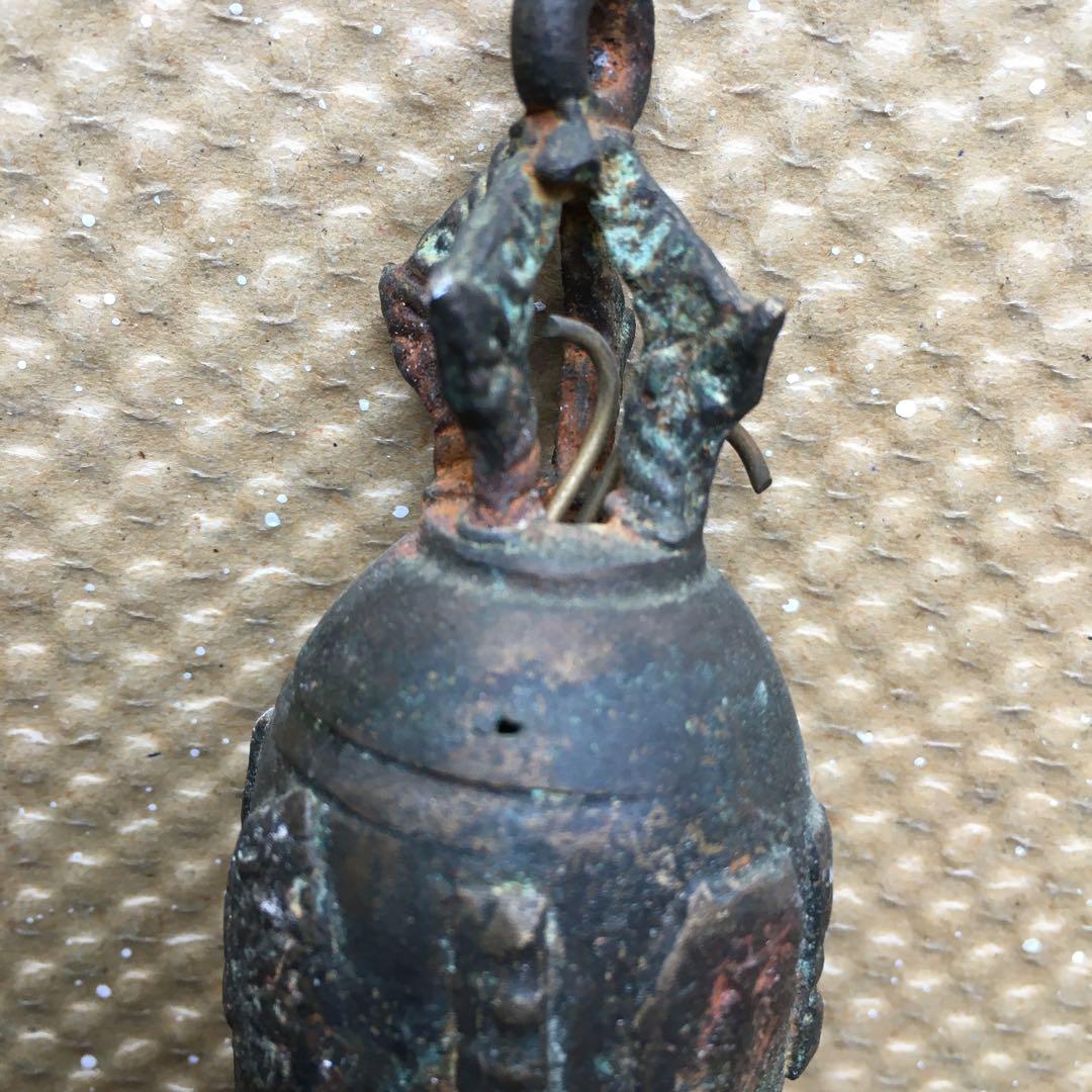 1242 詳細不明 銅 銅製ミニベル ベル 鐘 鈴