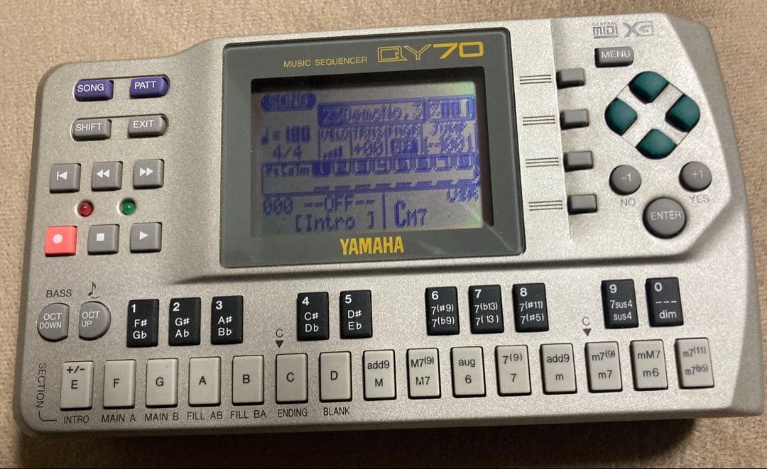 YAMAHA ヤマハ QY70 音源モジュール シーケンサー 本体のみ