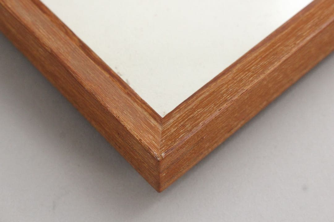 No5297額装　久保嶺爾　「朝霧」　直筆サイン　落款　共シール　風景　送料無料