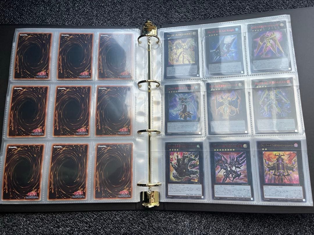 遊戯王　ナンバーズ コンプリートファイル カード・皇の鍵　欠品無し