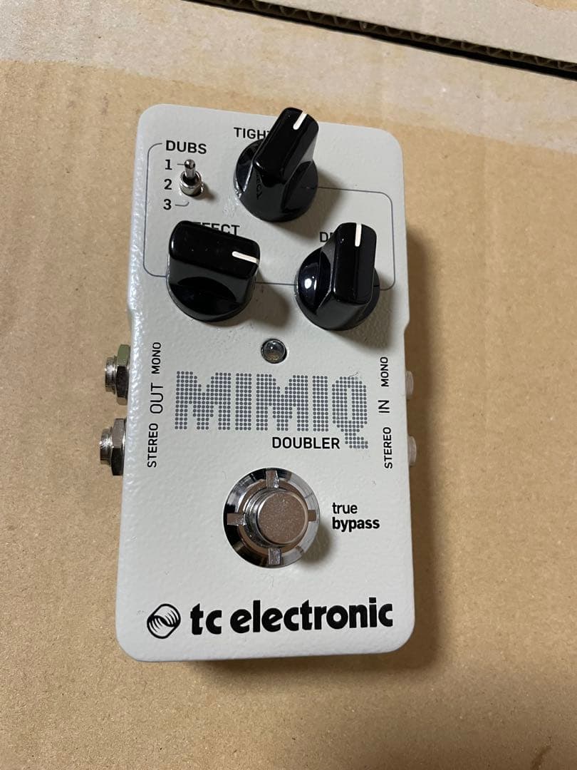 ギター TC ELECTRONIC Mimiq Doubler Amazon.com: TC Electronic MIMIQ DOUBLER Ground-Breaking Guitar