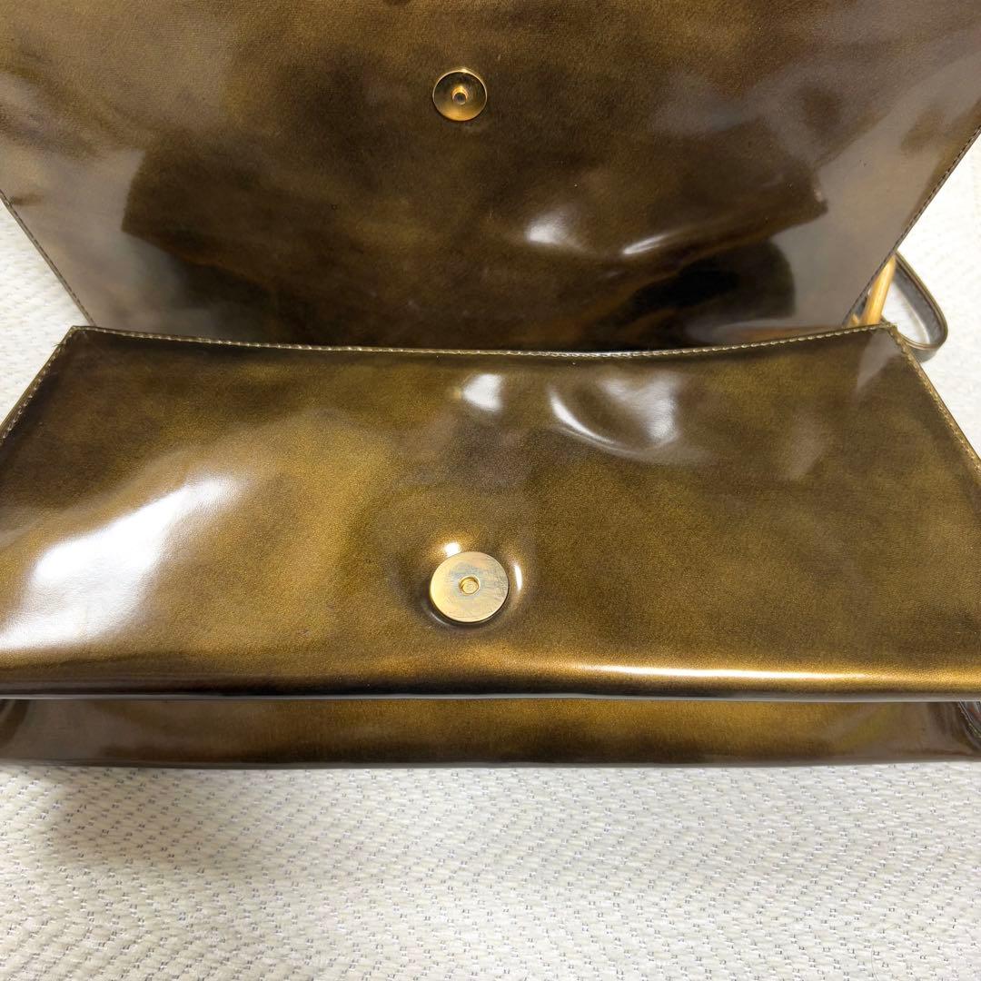 バッグ 90s Chirstian Lacroix Patent leather bag