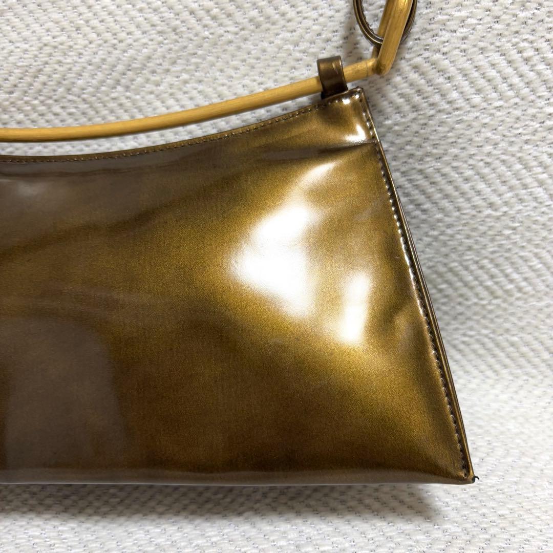 バッグ 90s Chirstian Lacroix Patent leather bag