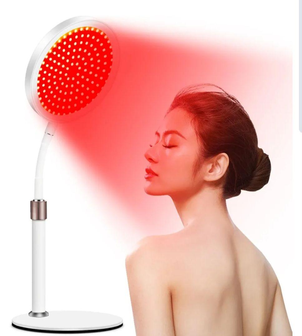 赤色・近赤外線ライト 美顔器 スタンド型 エイジングケアに最適！ 近