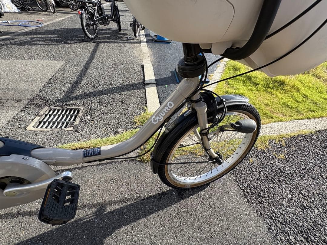 中古20インチPanasonic電動アシスト自転車 12Ah 大阪 中古Panasonic