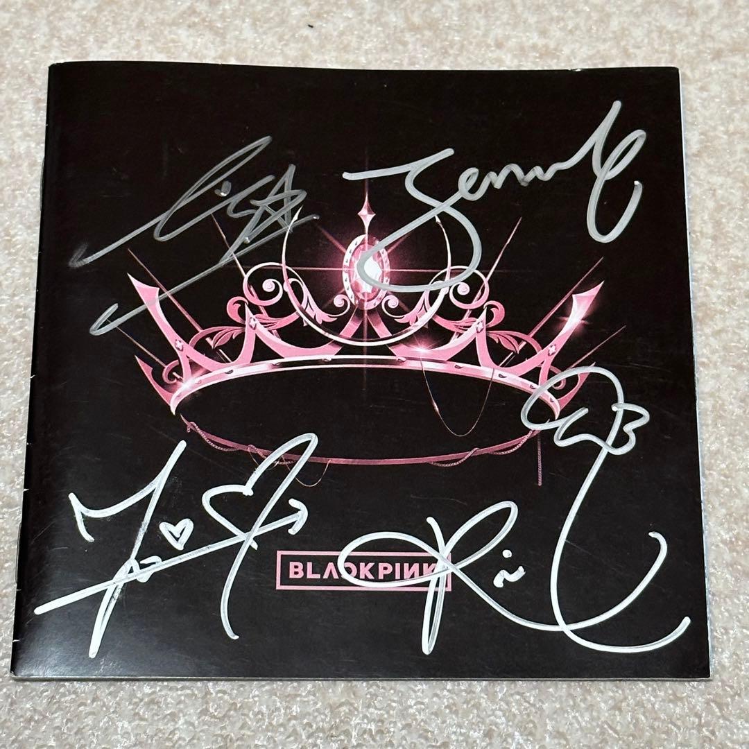 レア】BLACKPINK メンバー全員 直筆サイン色紙