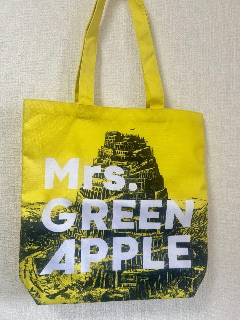 Mrs. GREEN APPLE バベルの塔 トートバッグ - メルカリ