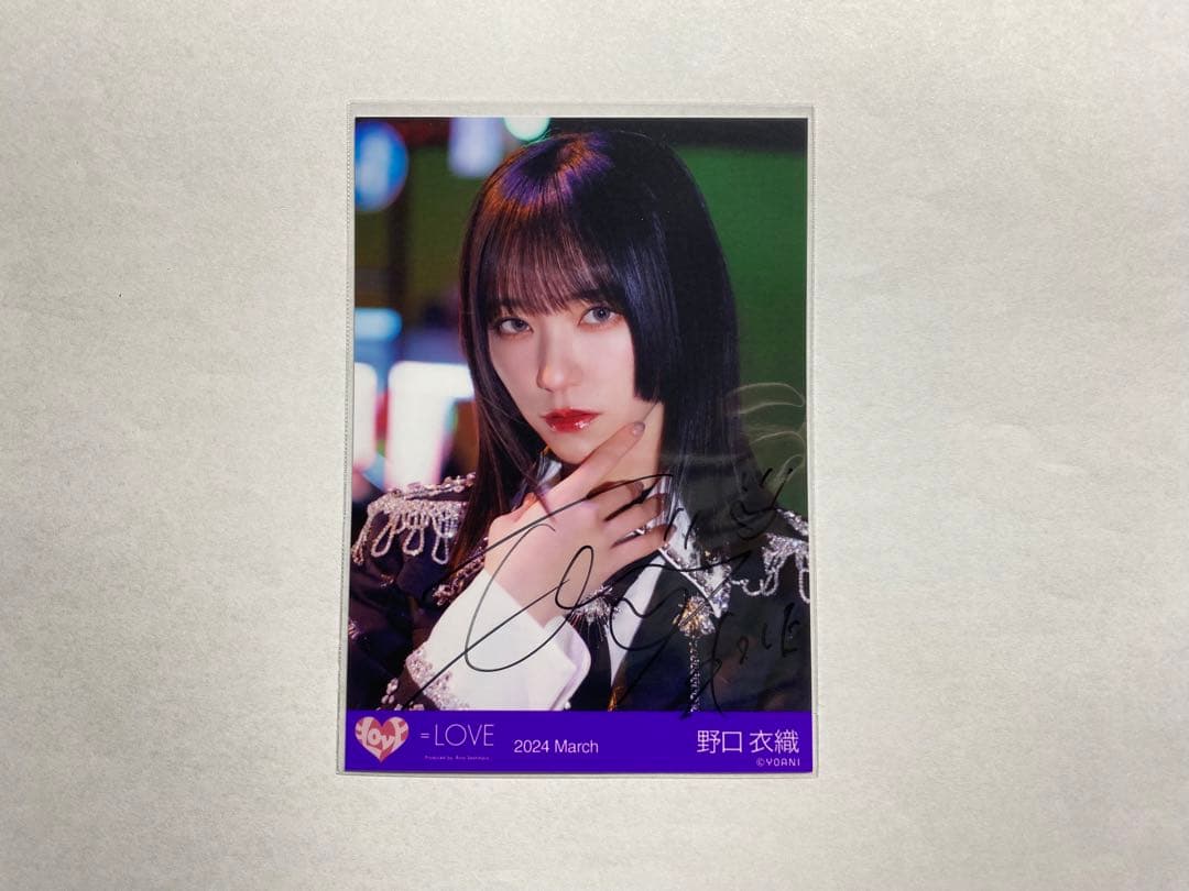 LOVE イコラブ 野口衣織 呪って呪って 歌唱衣装 ヨリチュウヒキ 2