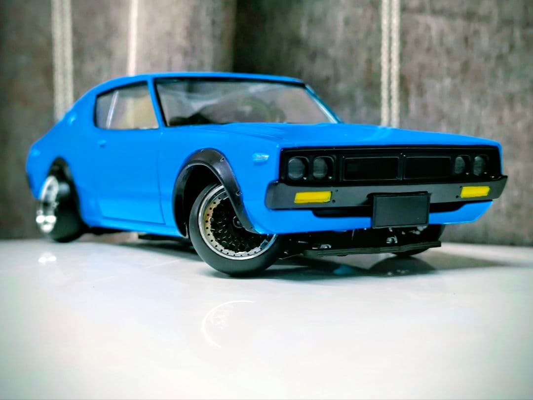 蚊車 ドリラジ nissan GTR 2000 タミヤ1/24