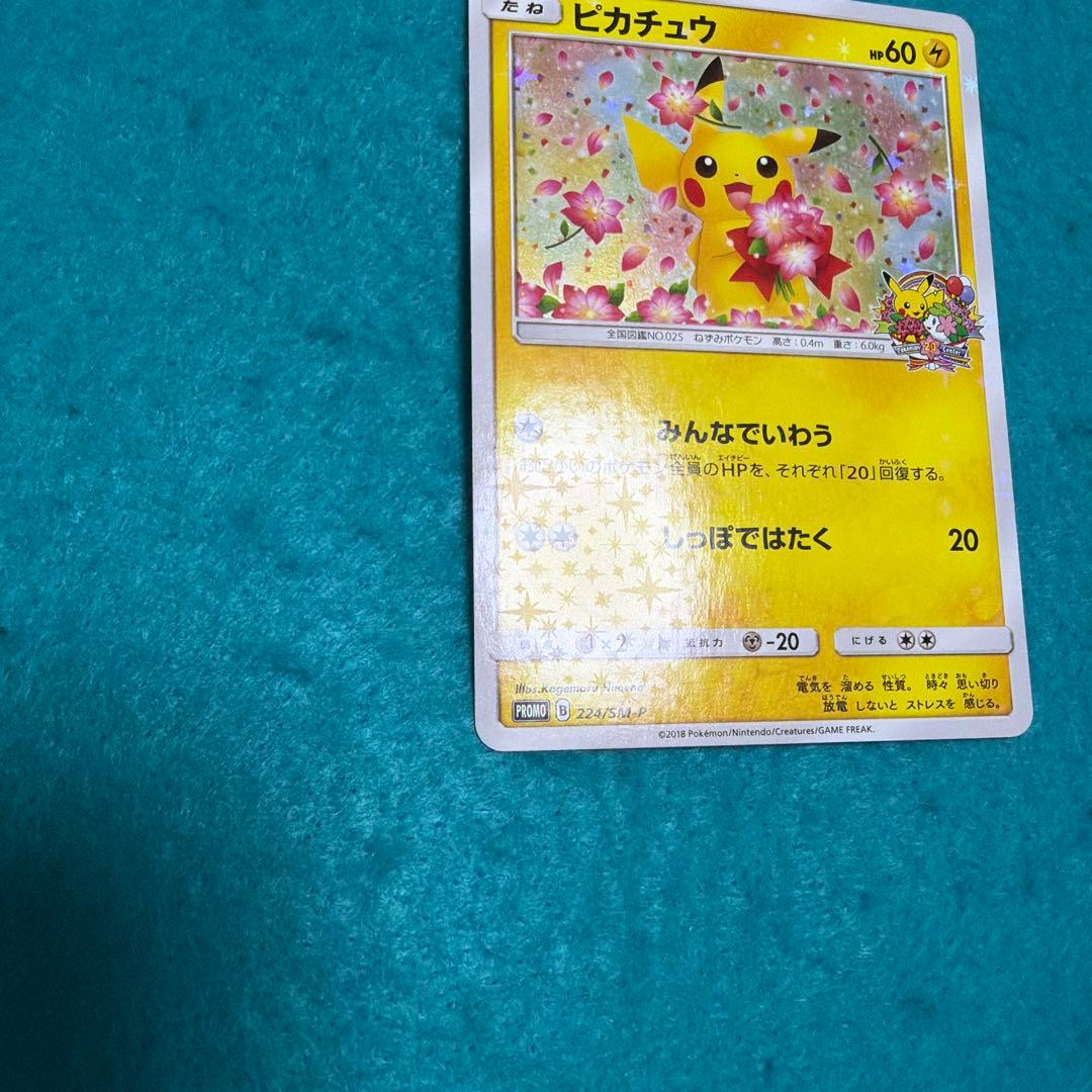 ピカチュウ みんなでいわう プロモ 224/sm-p