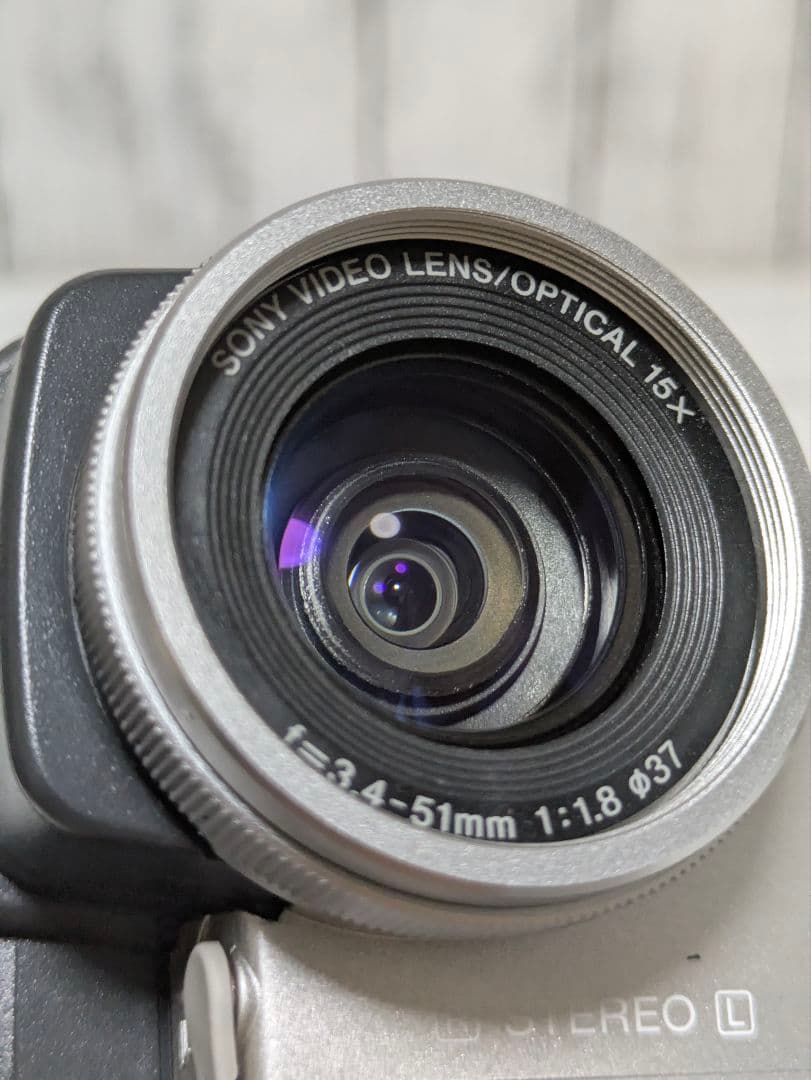 SONY　DCR-TRV9　MiniDV対応　ナイトショット機能