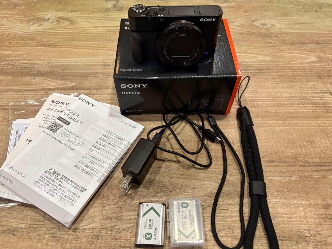 本日限定価格 美品sony サイバーショット DSC-RX100 M3 おまけ付