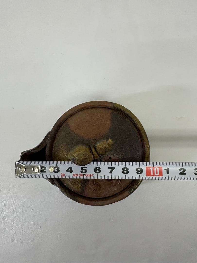 備前焼 奥本健一 宝瓶 瓢箪摘宝瓶 共箱