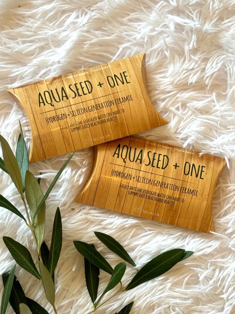 アクアシードプラスワンQUALIA水素+ケイ素発生セラミック