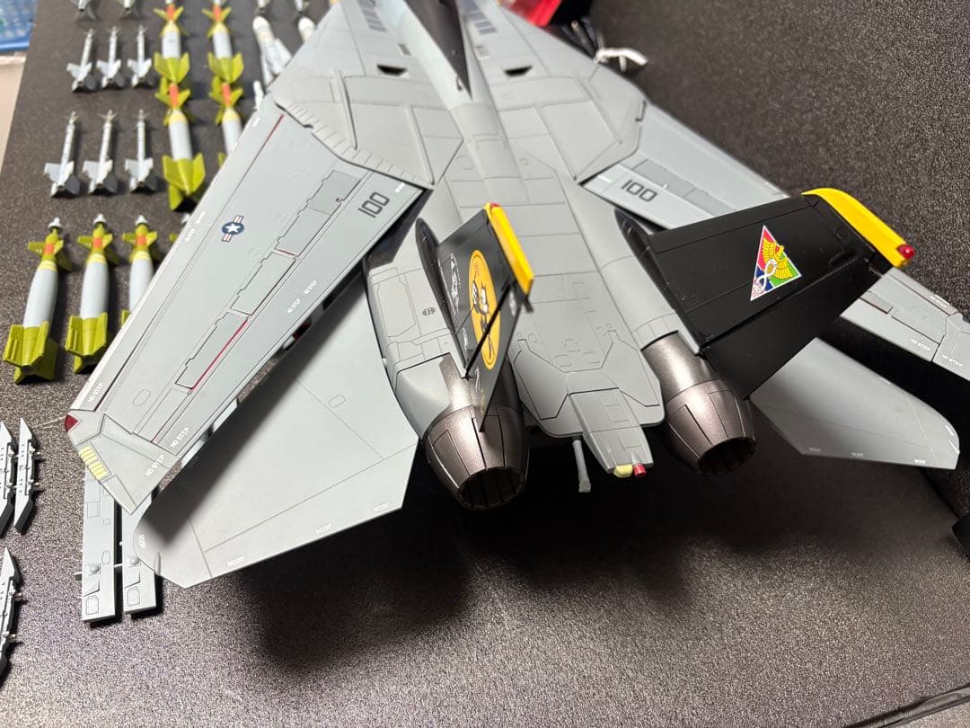 動作確認済】アシェット 1/32 F-14D トムキャット1〜100号 完成品