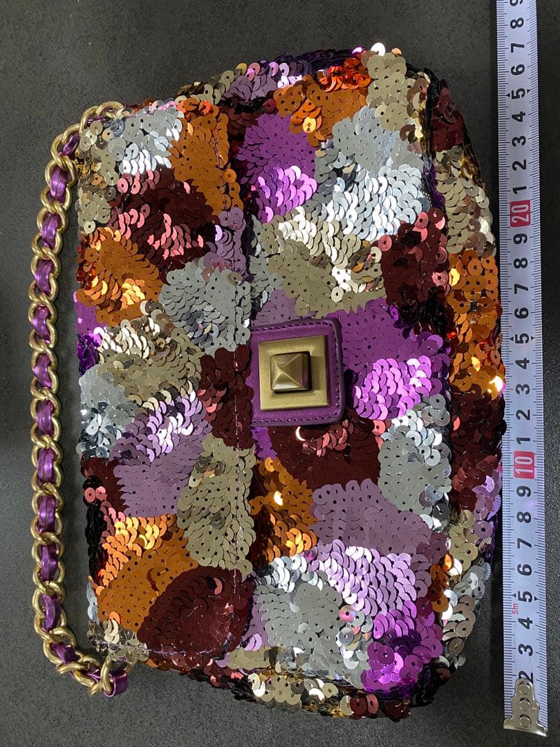 浜崎あゆみ PVで使用 スパンコールバッグ - メルカリ