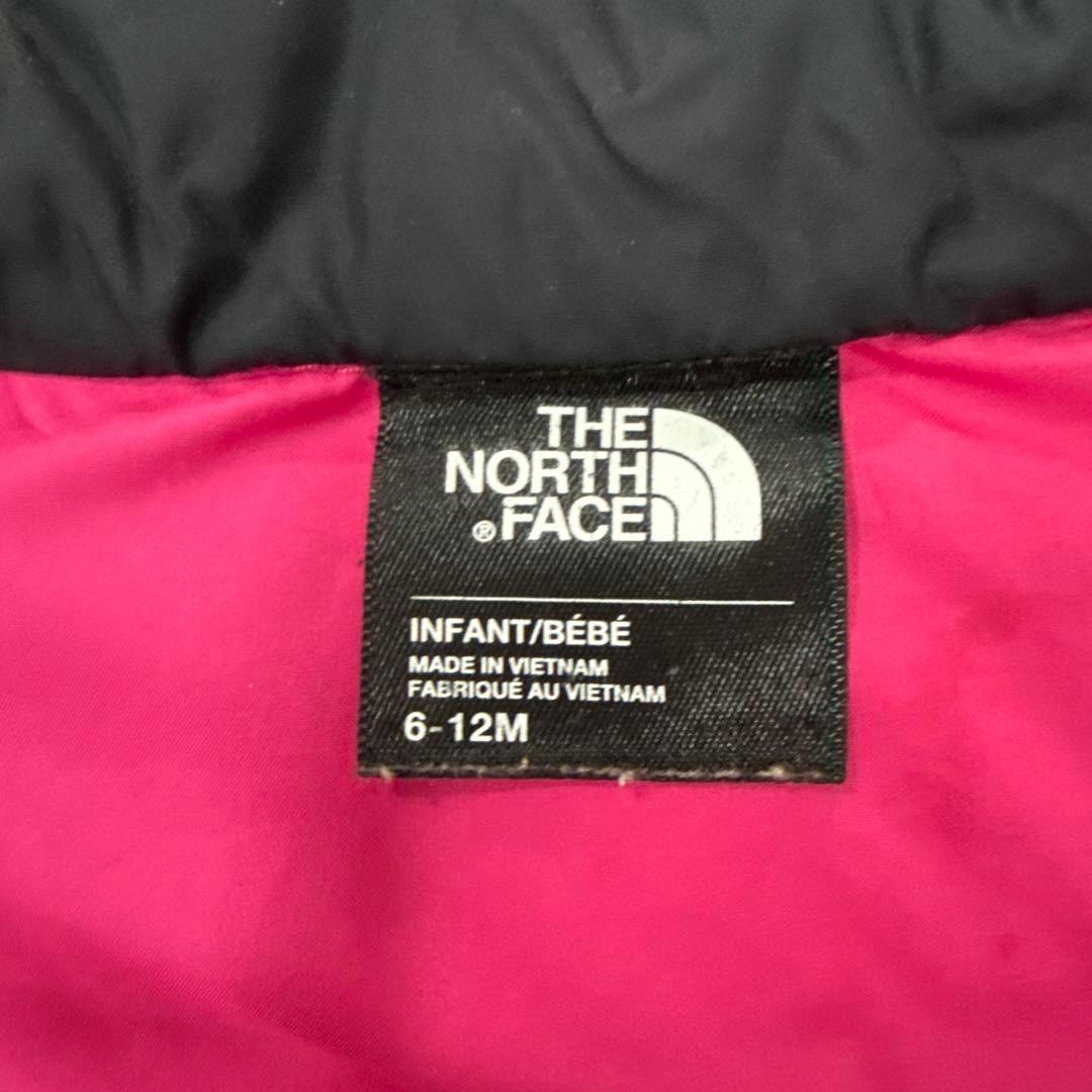 THE NORTH FACE 80 ピンク/黒 ヌプシ　ダウン