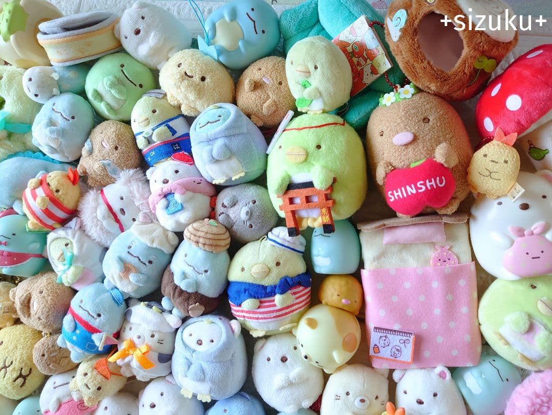 【豪華100点】すみっコぐらし とかげ ねこ 家具 ぬいぐるみ他 まとめ売り