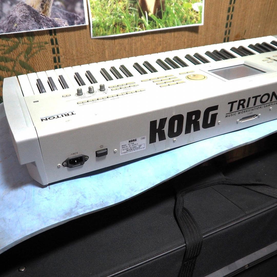 完動_美品_付属品完備_KORG TRITON_61鍵_FDD交換