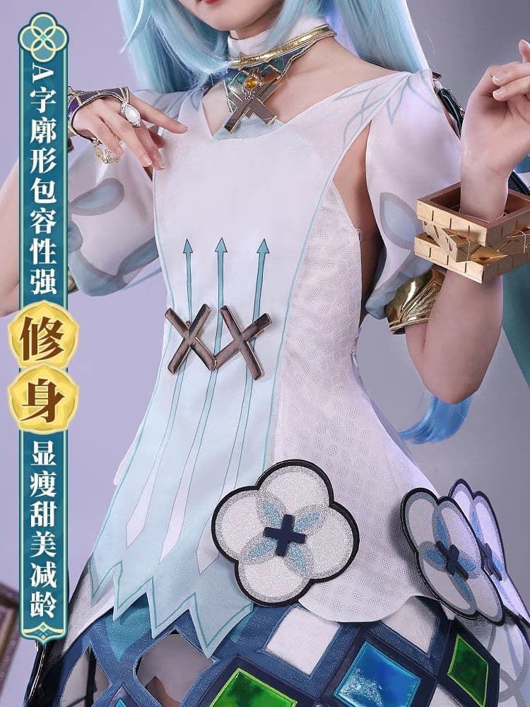 原神げんしん ファルザン 三分妄想製 コスプレ衣装 高級感フルセット