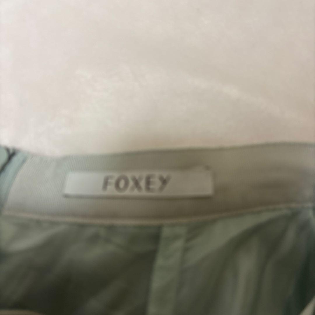 ♡FOXEYギャザーフレアミントスカート♡ 38サイズ　新品