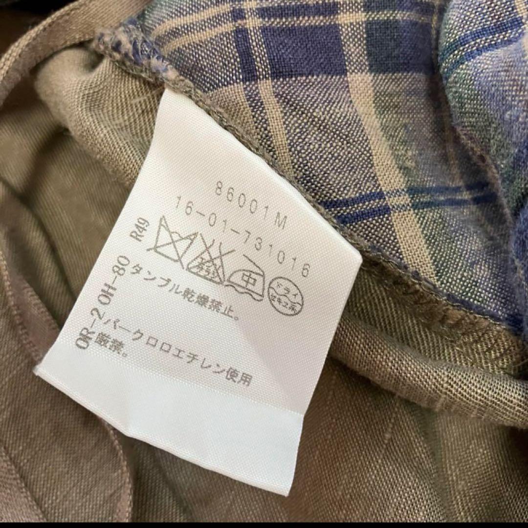 【新品】 ヴィヴィアンウエストウッド リネン混 サルエルパンツ オーブ釦 2 緑