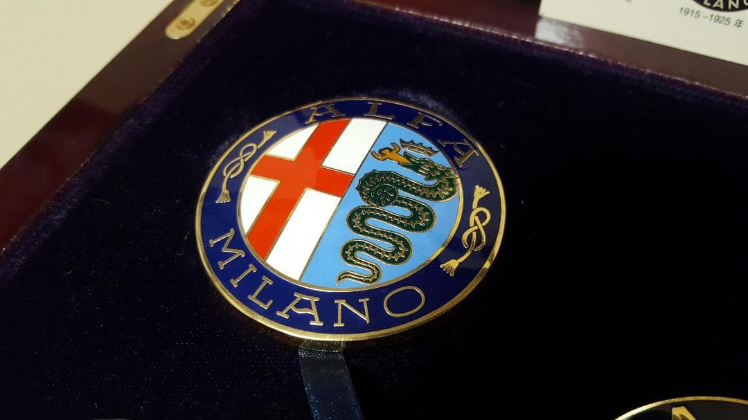 ☆Alfa Romeo アルファロメオ☆歴代 エンブレム コレクション