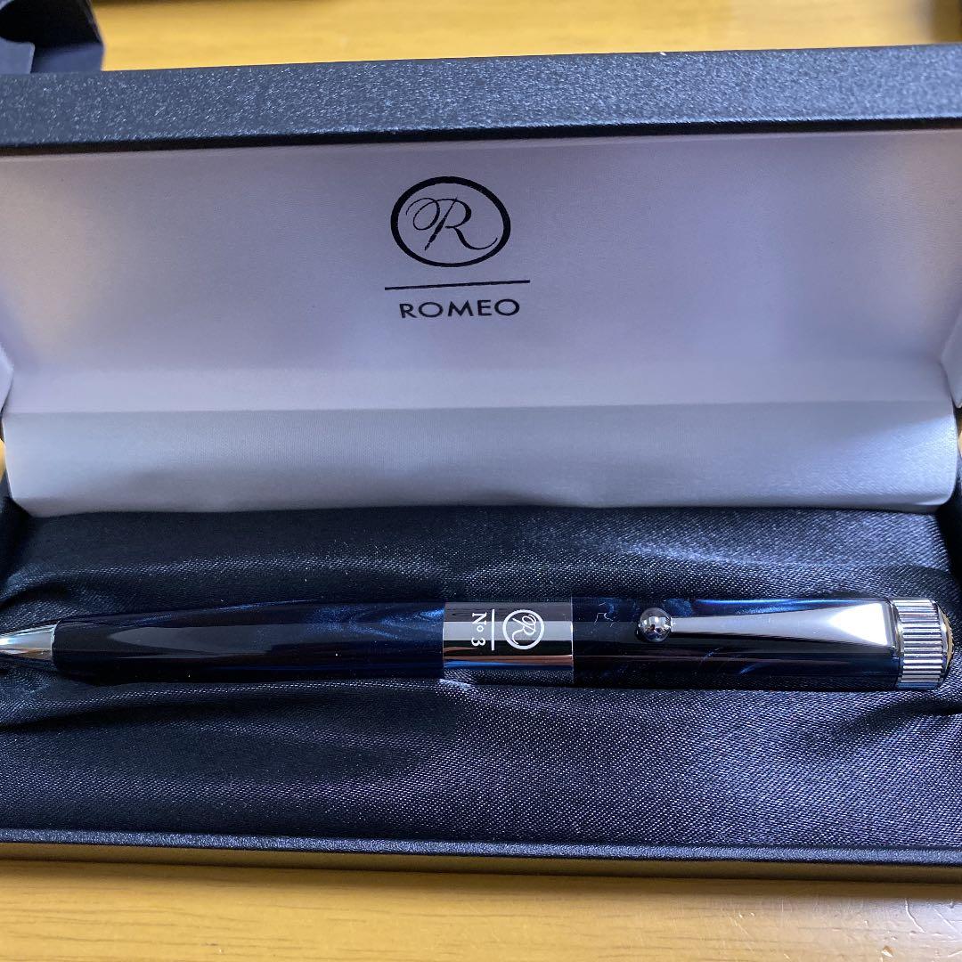 ロメオ ROMEO セール中 NO.3 [イタリアンブルー] ボールペン太軸