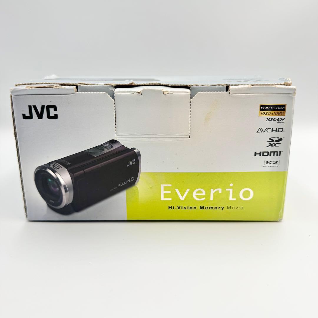 【美品】JVC Everio GZ-E345-V ビデオカメラ バイオレット