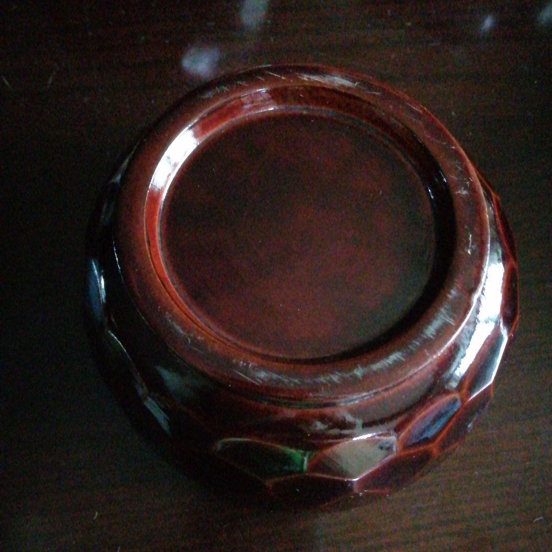 木製漆器　金蒔絵かきつばた画蓋付煮物椀　10客　12.5cm　明治〜昭和初期