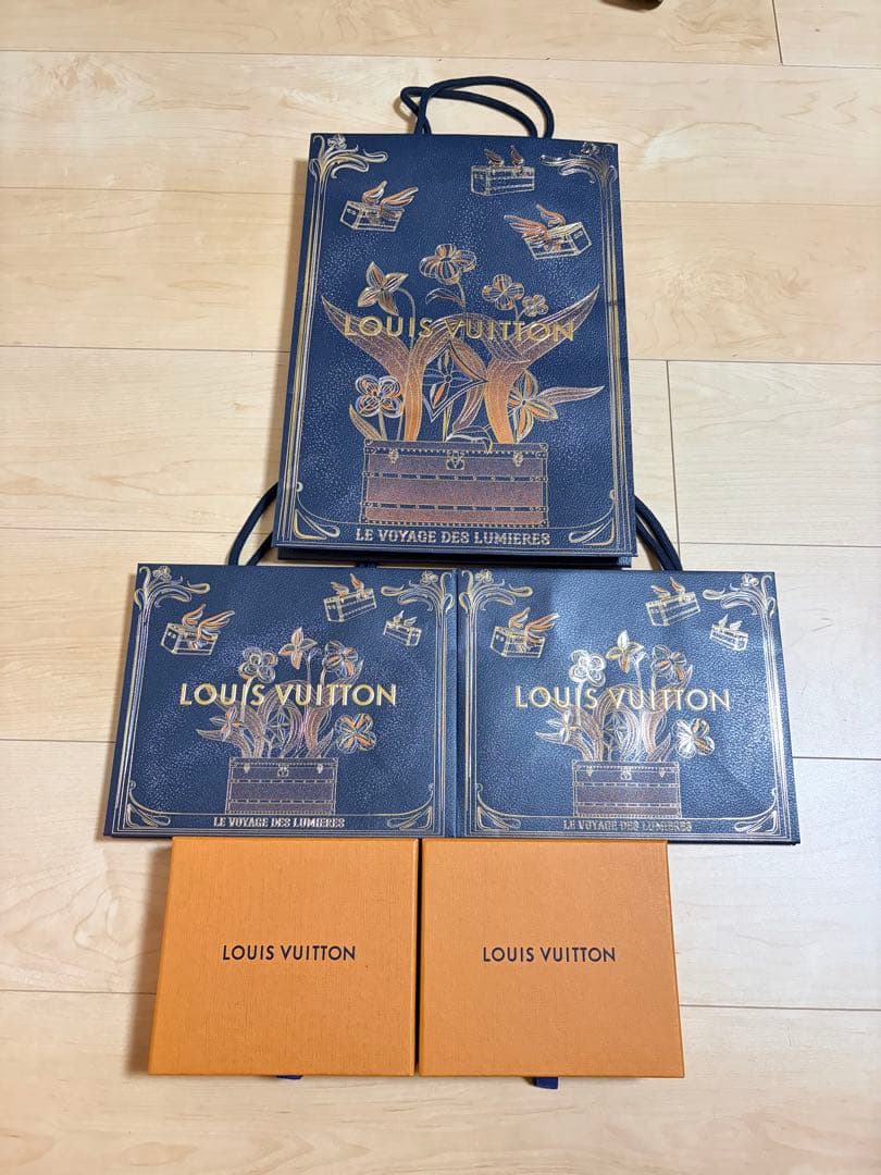LOUIS VUITTON ショップバッグとボックスセット - メルカリ