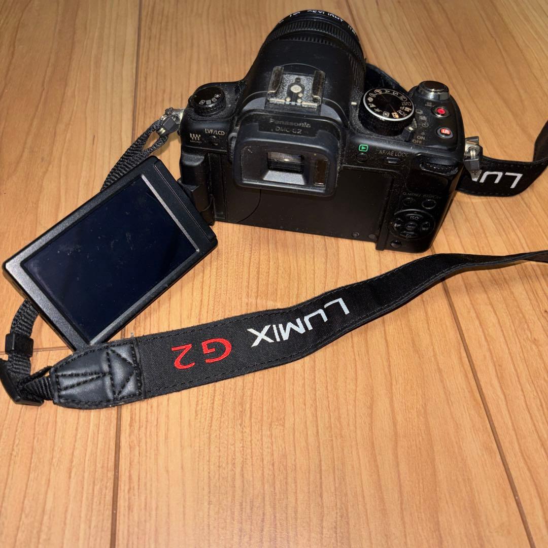 Panasonic一眼レフカメラ カメラ4K 望遠レンズ、充電器バッテリーセット