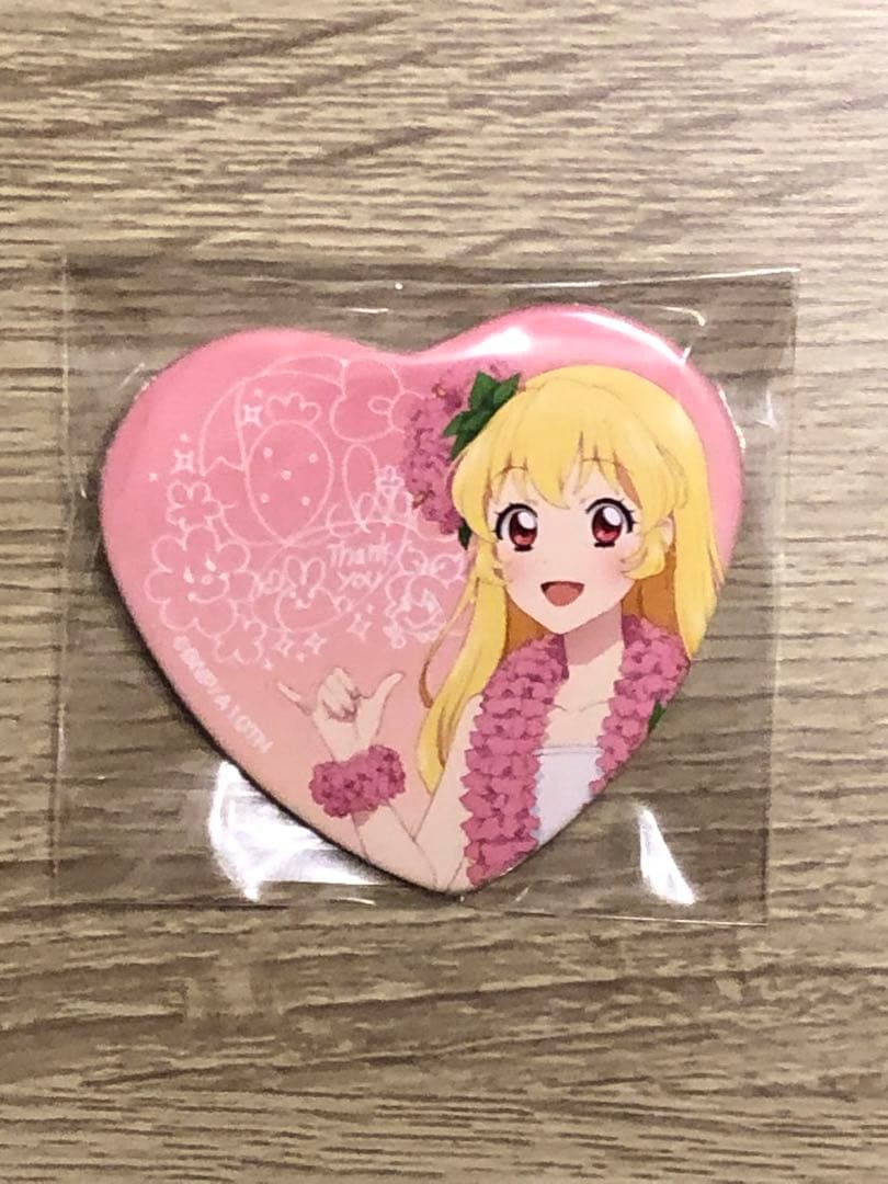 アイカツ 缶バッジ ハワイアンズ 星宮いちご いちご - メルカリ