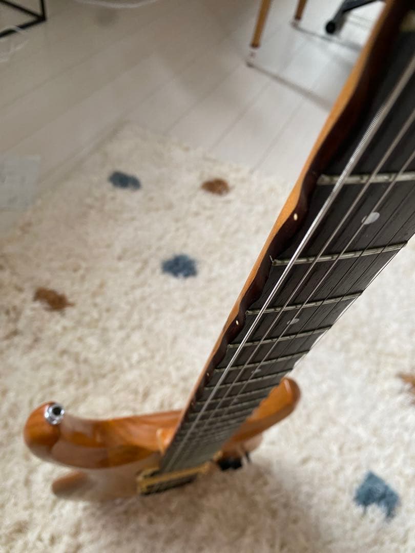 エレキギター DIY 改造多数！サイドスキャロップストラトタイプ