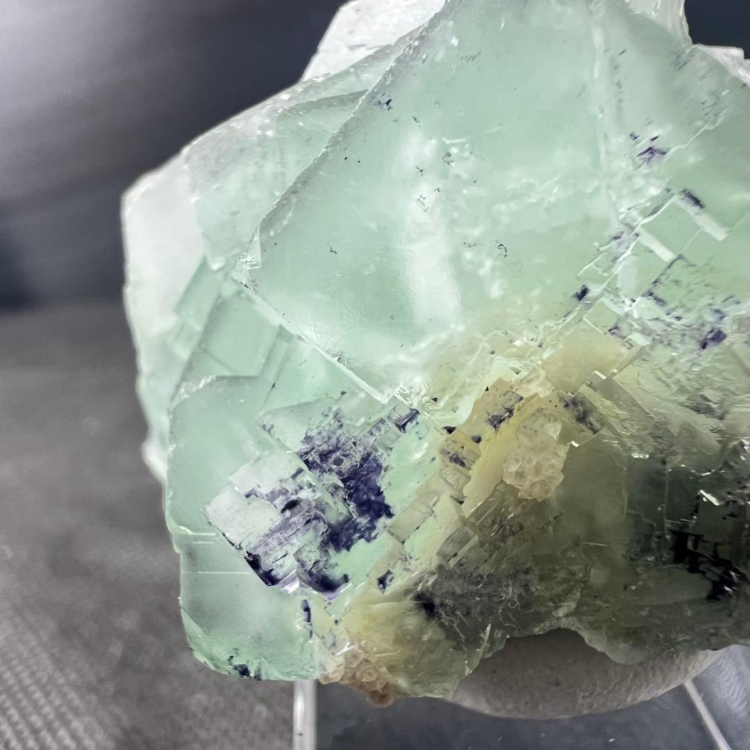 北京産 「瓶覗色（かめのぞきいろ）」フローライト