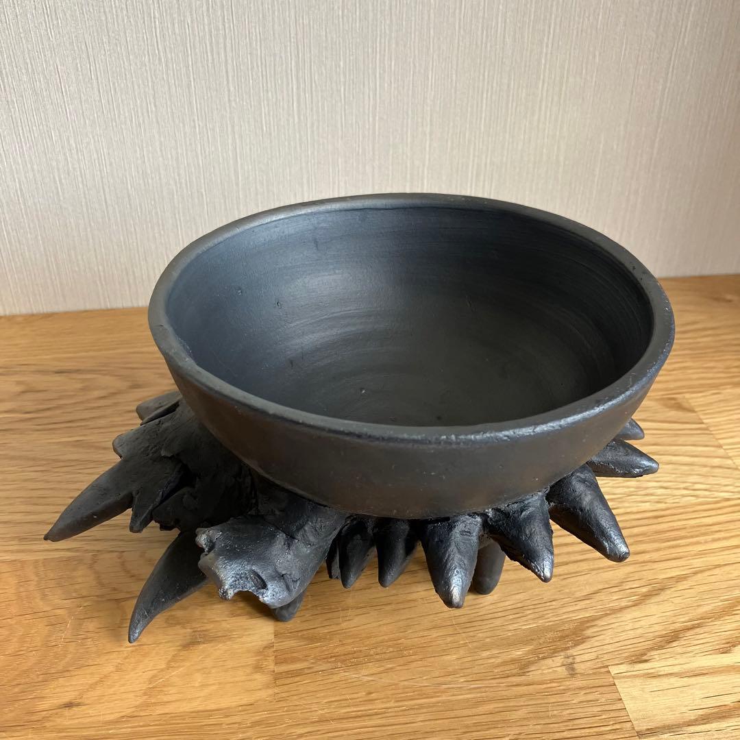 鬼面　茶碗？　丼？　鬼瓦風