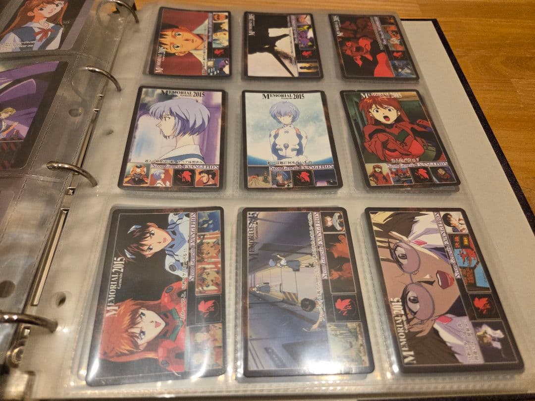 エヴァンゲリオンカードアマダカードコンプリート100枚アルバム付き