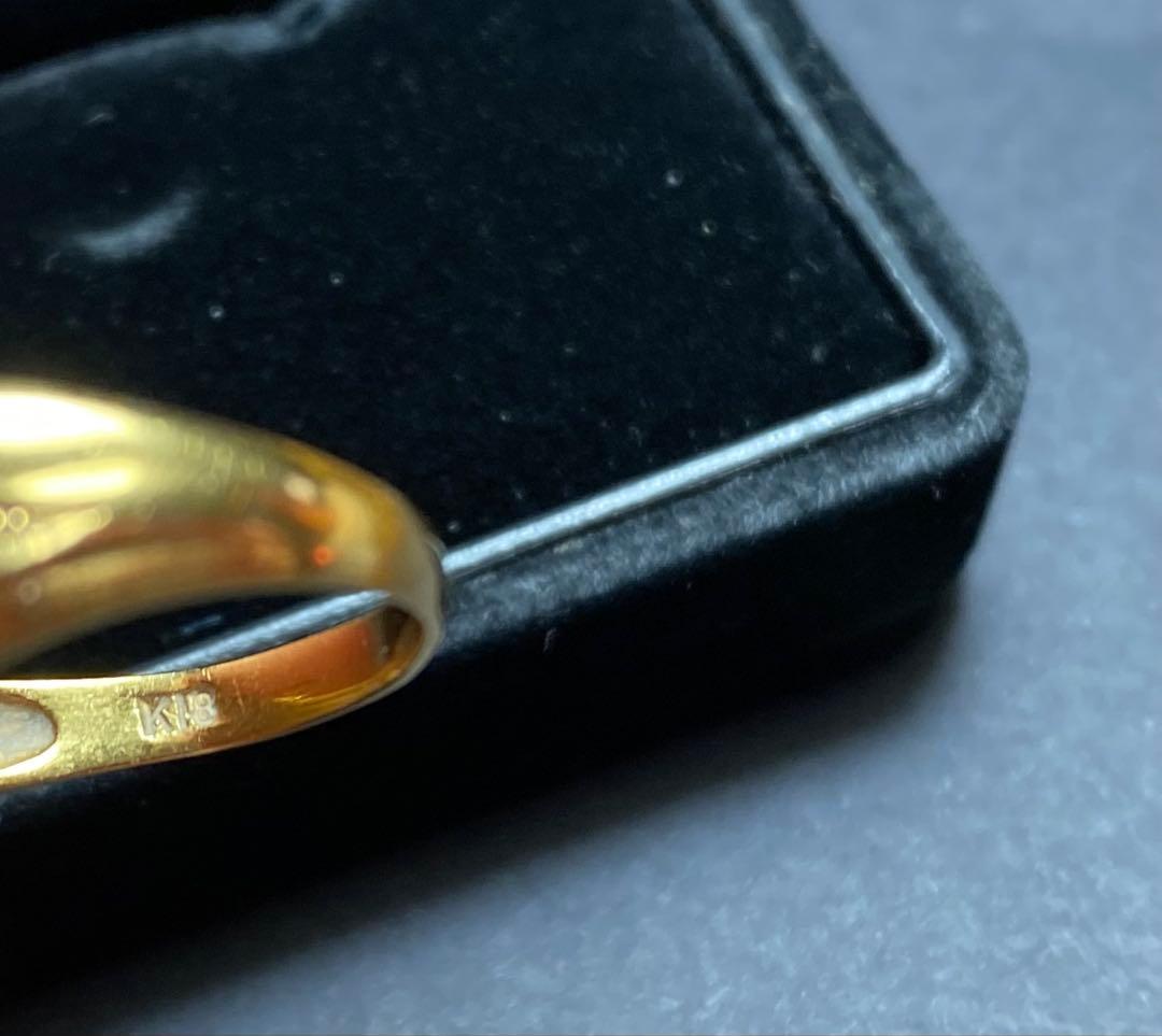 18Kゴールド ルビー ダイヤ　リング