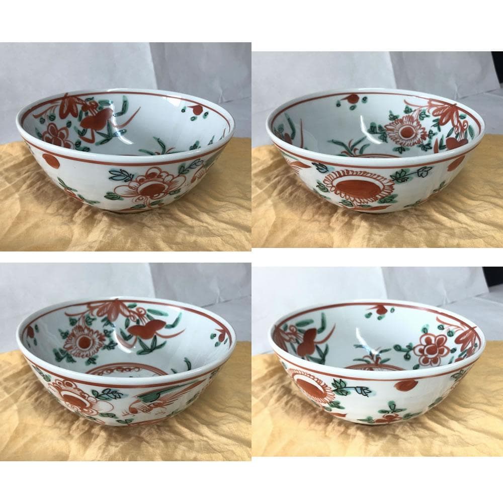 e2790 三浦竹泉 呉須赤絵鉢 福字 共箱 節月庵 菓子鉢 鉢 茶道具 - メルカリ