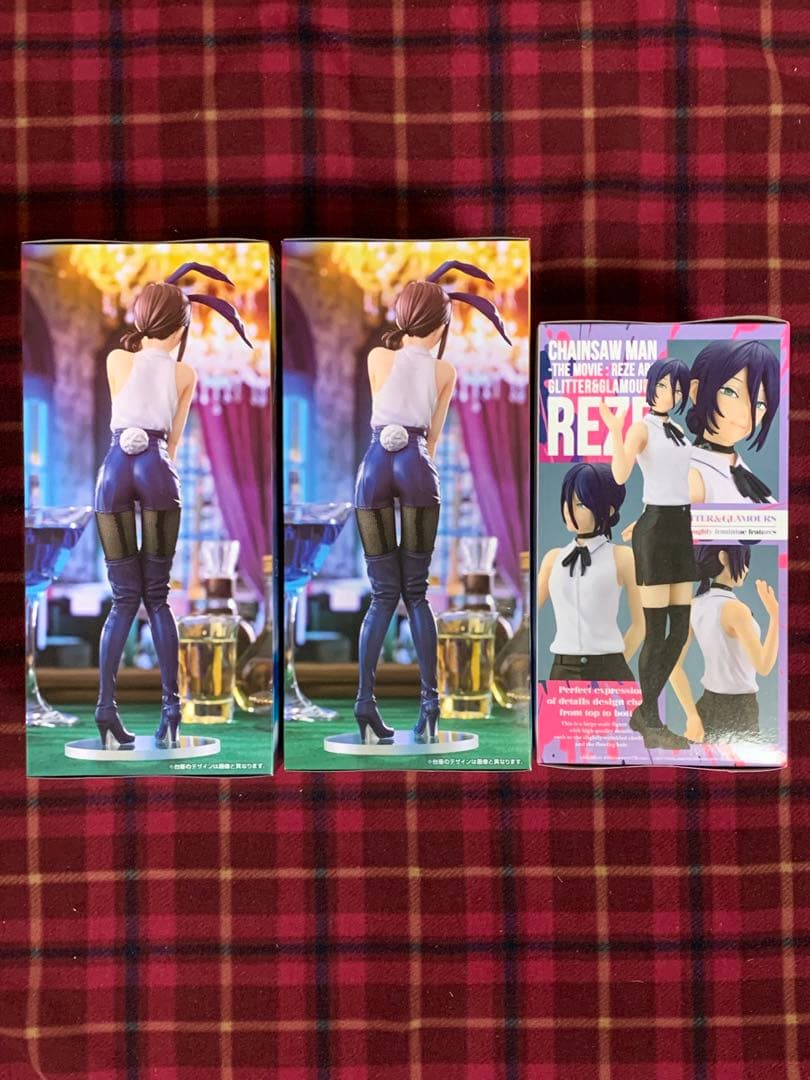 チェンソーマン ラウンドワン限定 コベニ　レゼ　フィギュア　2種3点セット