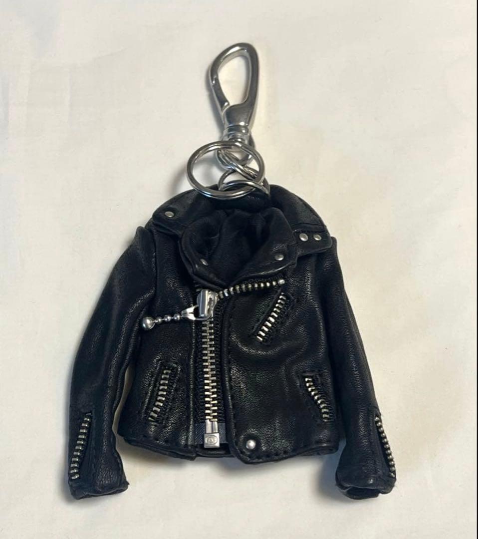 Riders Key Case 革ジャンキーホルダー フルタンニン ピット鞣し