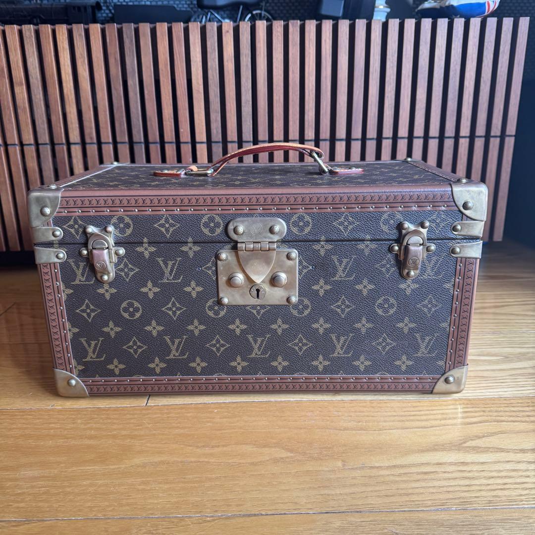 Louis Vuitton モノグラム トランク 1950s Louis Vuitton（ルイ・ヴィトン）モノグラム・キャンバス スーツ