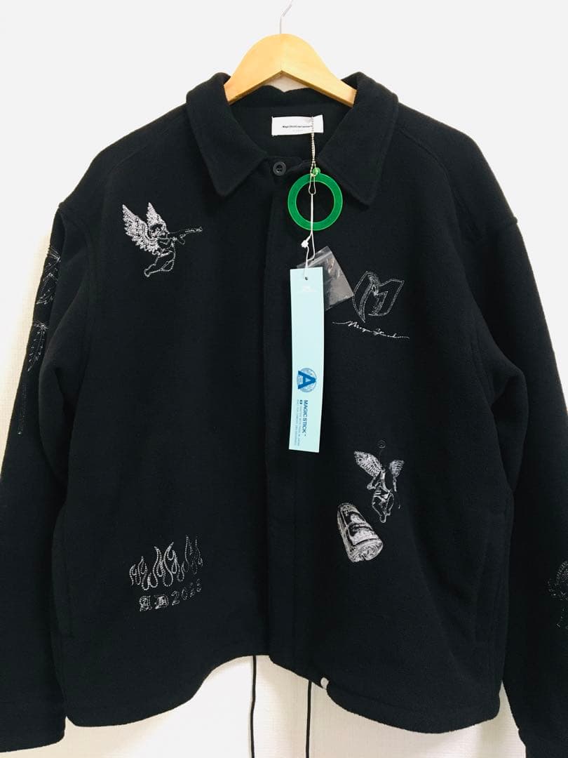 新品⬛︎MAGIC STICK⬛︎FLEECE ZIP UP JACKET⬛︎XL