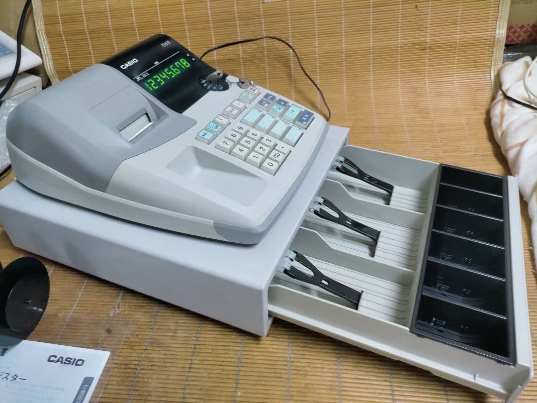 カシオレジスター 106ER 簡単便利特殊 送料込 000550