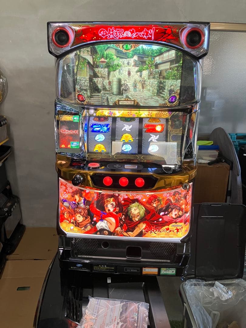 パチスロ 甲鉄城のカバネリ 全員集合パネル 実機