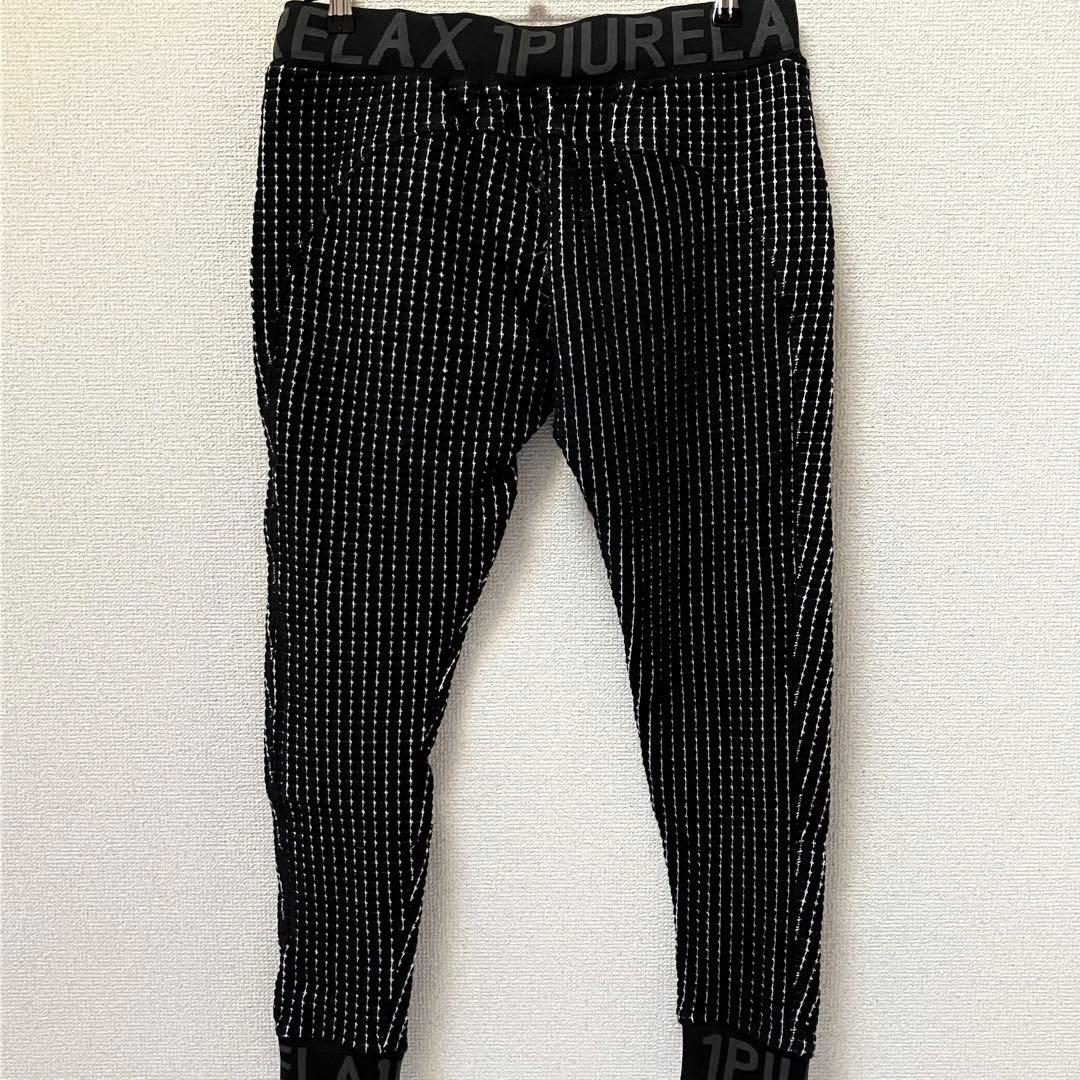 【1PIU1UGUALE3 】リラックス ストライプ 上下セットアップ XL