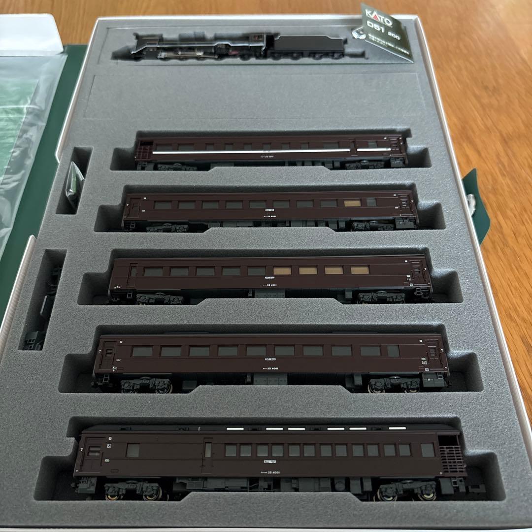 KATO 10-1499 SLやまぐち号 D51 200+35系6両セット⑦